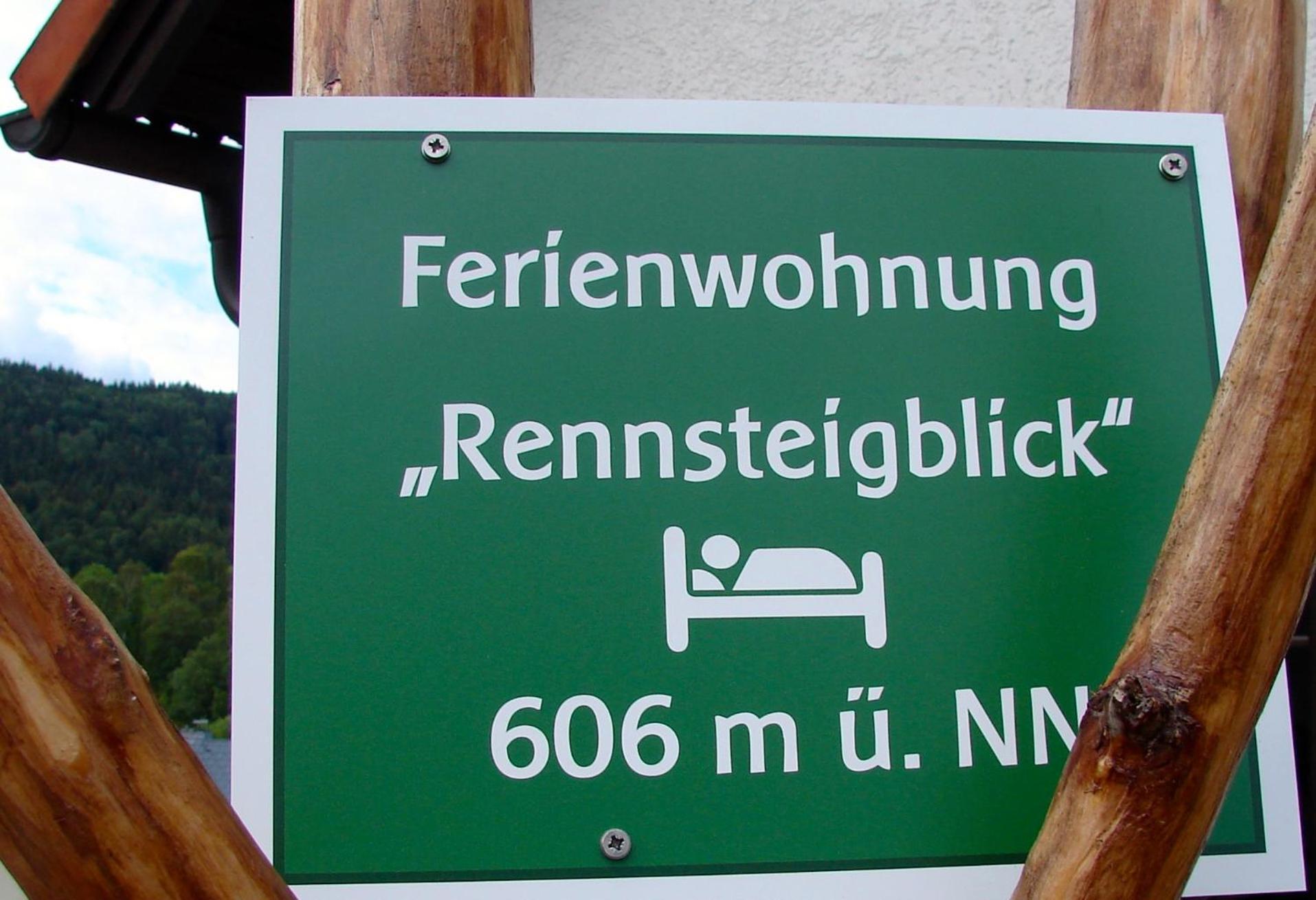 Ferienwohnung Rennsteigblick Suhl Eksteriør bilde